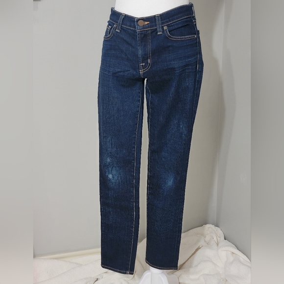 J BRAND Dark Wash Skinny Mid-Rise Jean Women's Size 27 - Picture 9 of 9